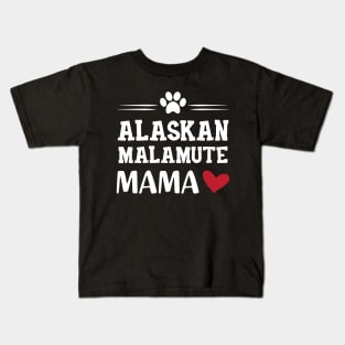 Alaskan Malamute Mama Kids T-Shirt